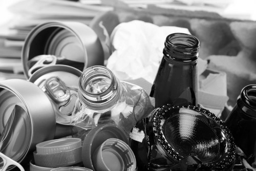 Inspection of a cleared flat interior during an investigation